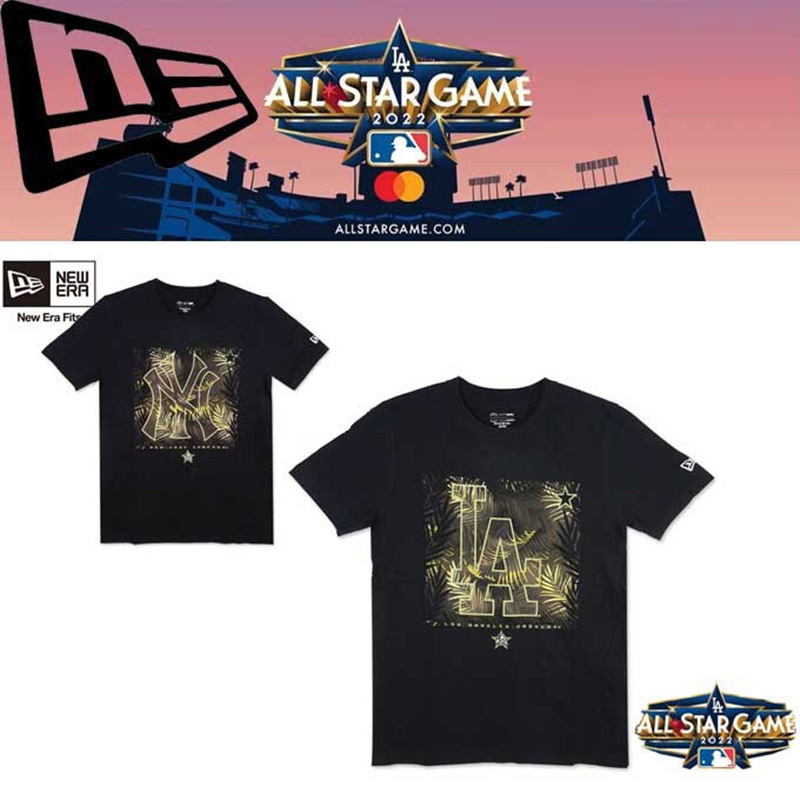 NEW ERA MLB ALLSTAR GAME 2022 T-SHIRTS BLACK NEWYORK YANKEES（ニューエラ  オールスターゲーム2022 Tシャツ ニューヨーク・ヤンキース）